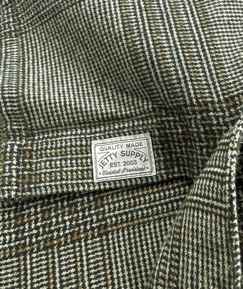 Arbor Flannel - Charcoal - Jetty