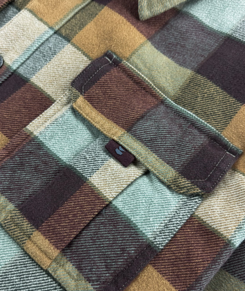 Arbor Flannel - Rust - Jetty