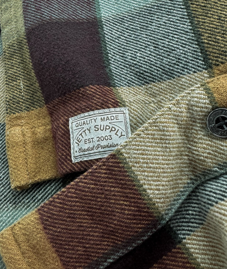 Arbor Flannel - Rust - Jetty