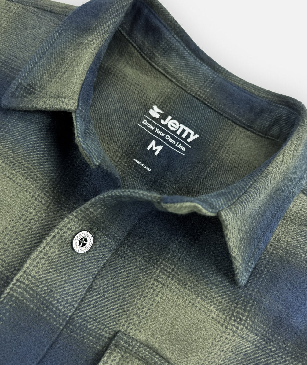 Arbor Flannel - Agave - Jetty