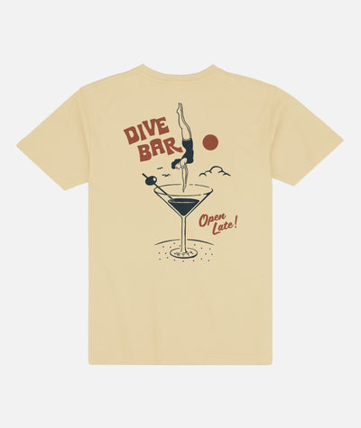 Dive Bar Tee - Apricot