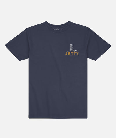 Egret Tee - Navy