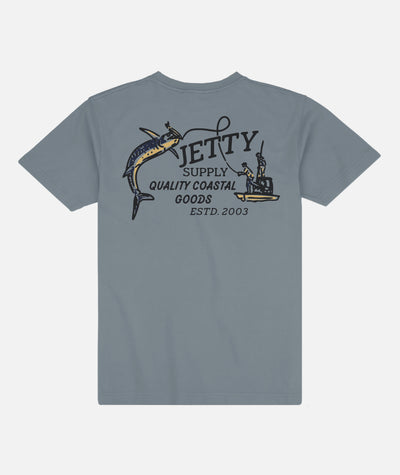 Flats Tee - Fog
