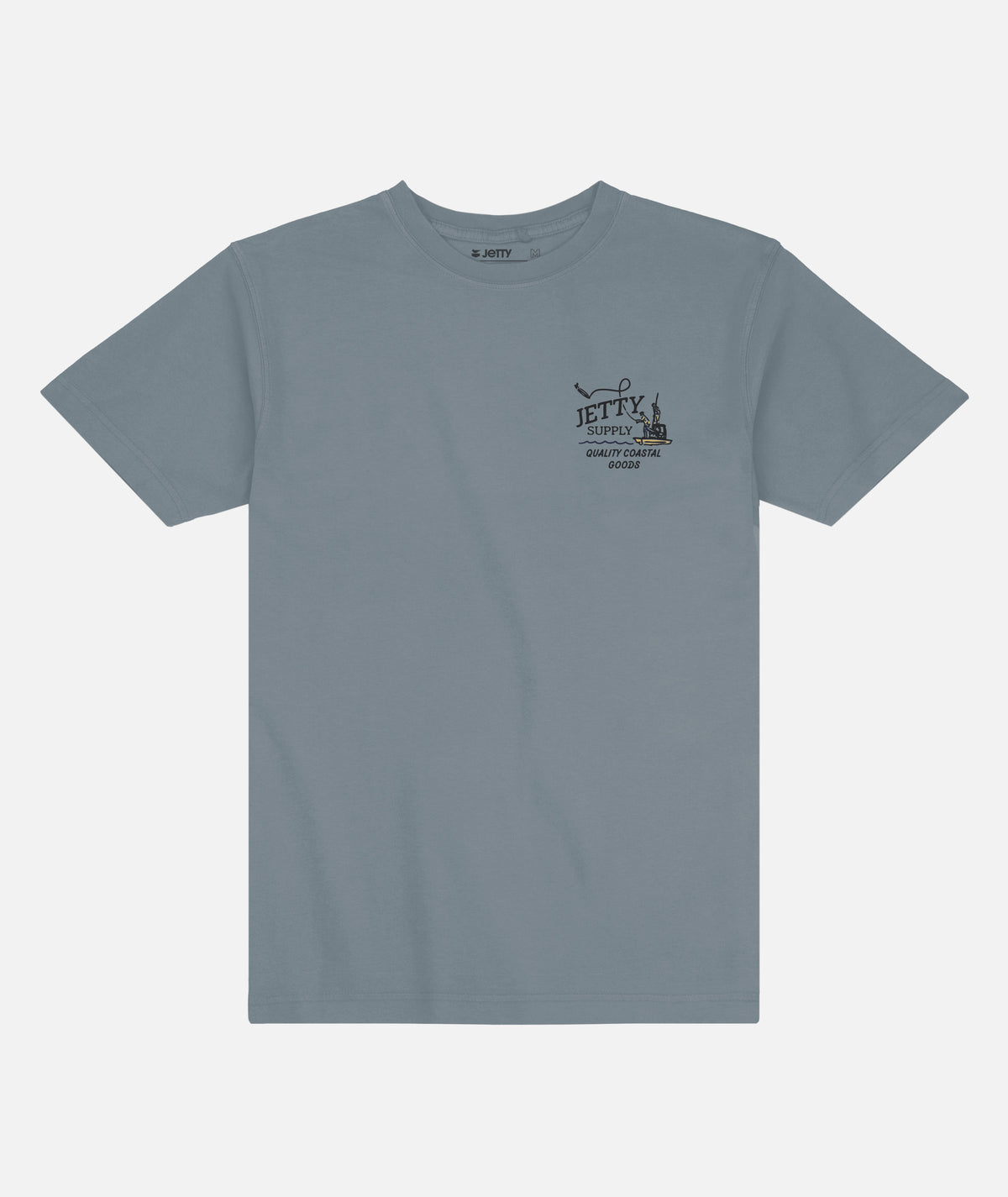 Flats Tee - Fog