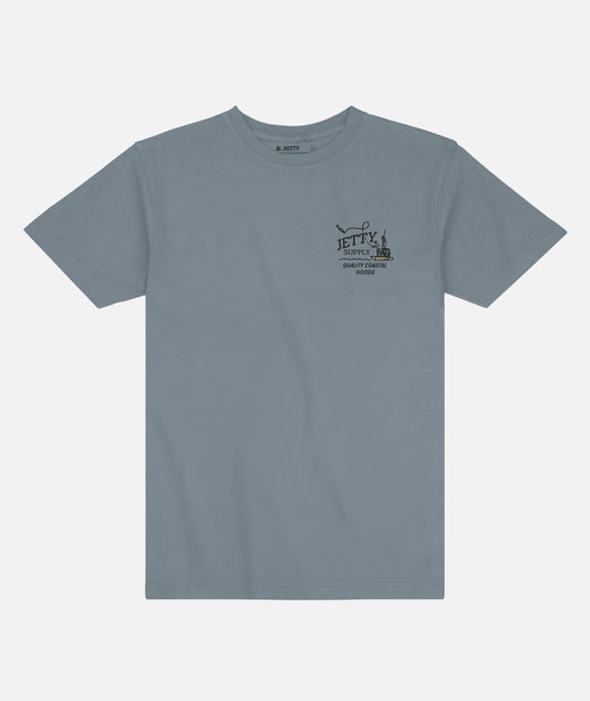 Flats Tee - Fog
