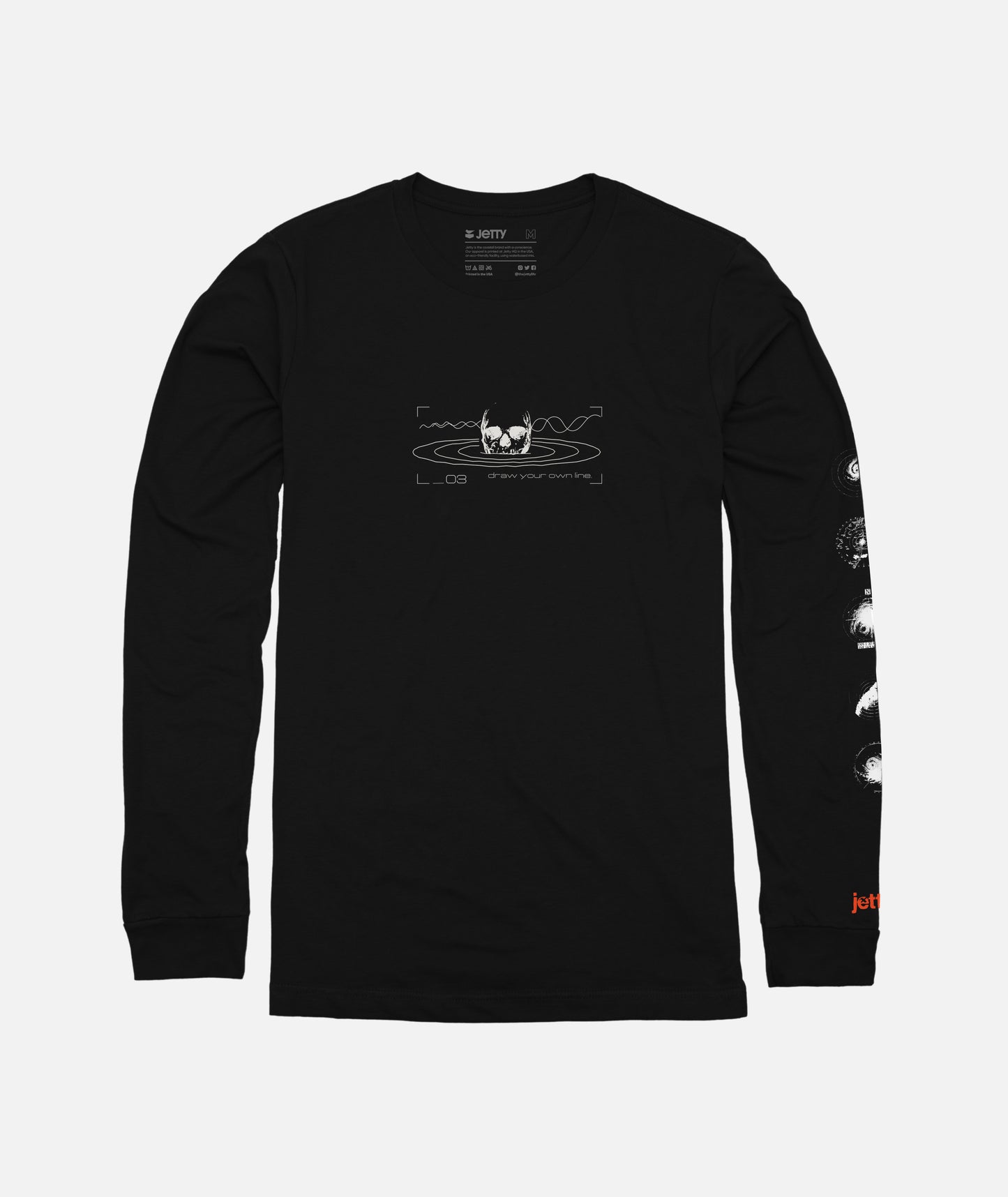 Hurricane Long Sleeve Tee - Black