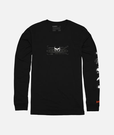 Hurricane Long Sleeve Tee - Black