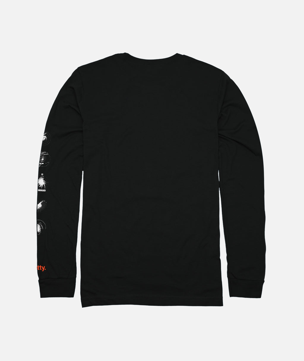 Hurricane Long Sleeve Tee - Black