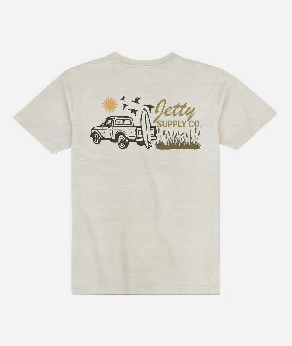 Pickup Tee - Oatmeal