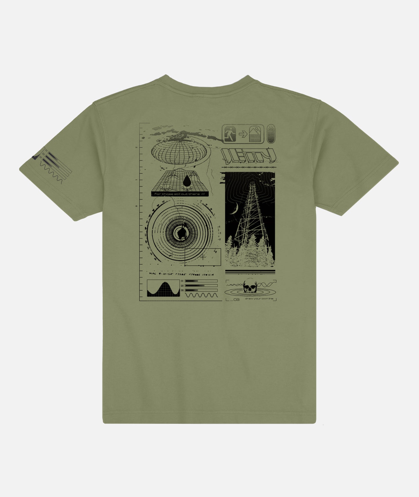Radius Tee - Olive