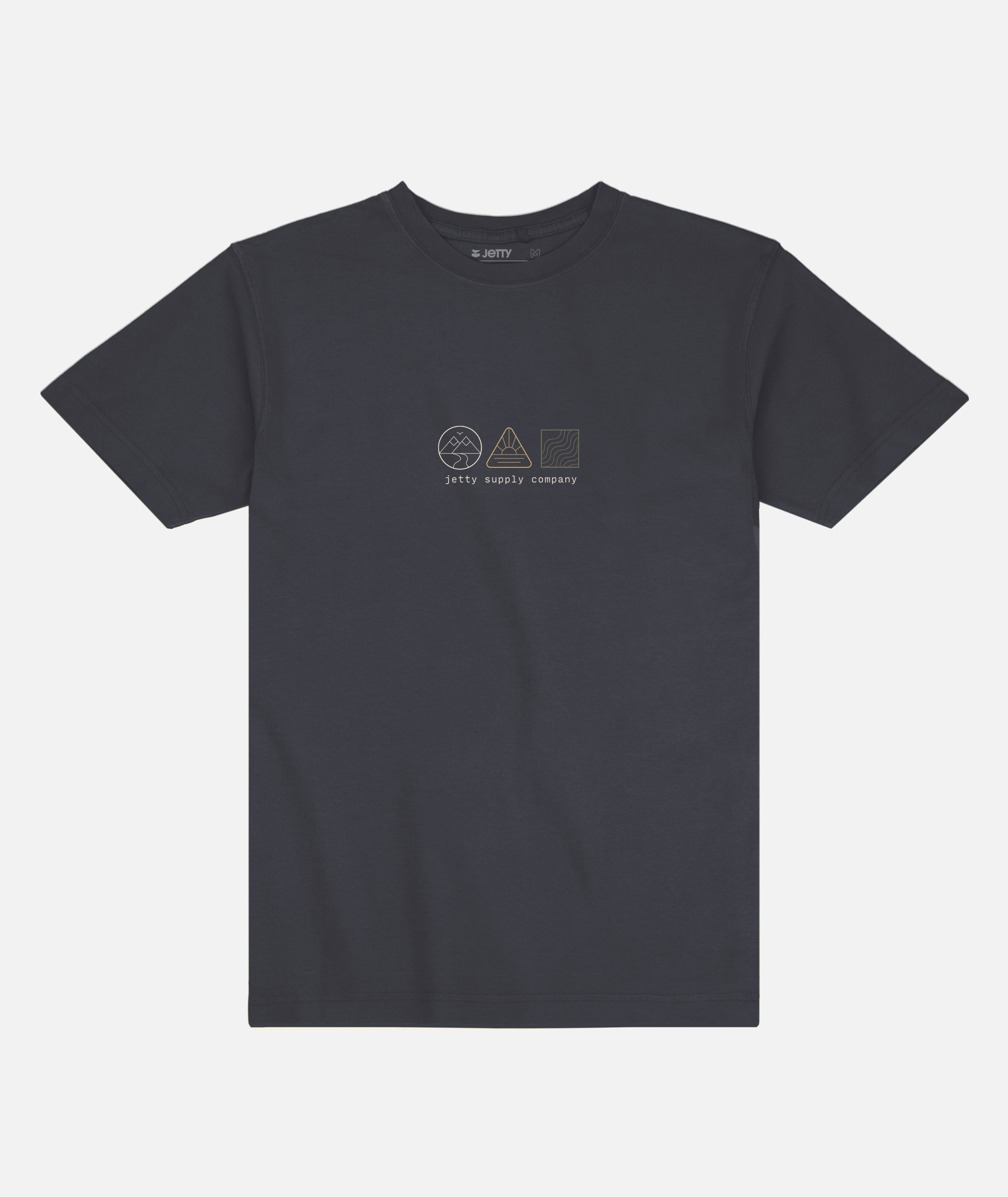 Trifecta Tee - Charcoal