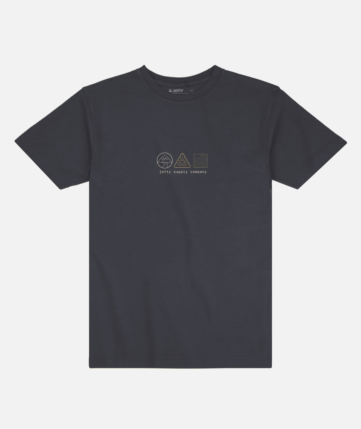 Trifecta Tee - Charcoal