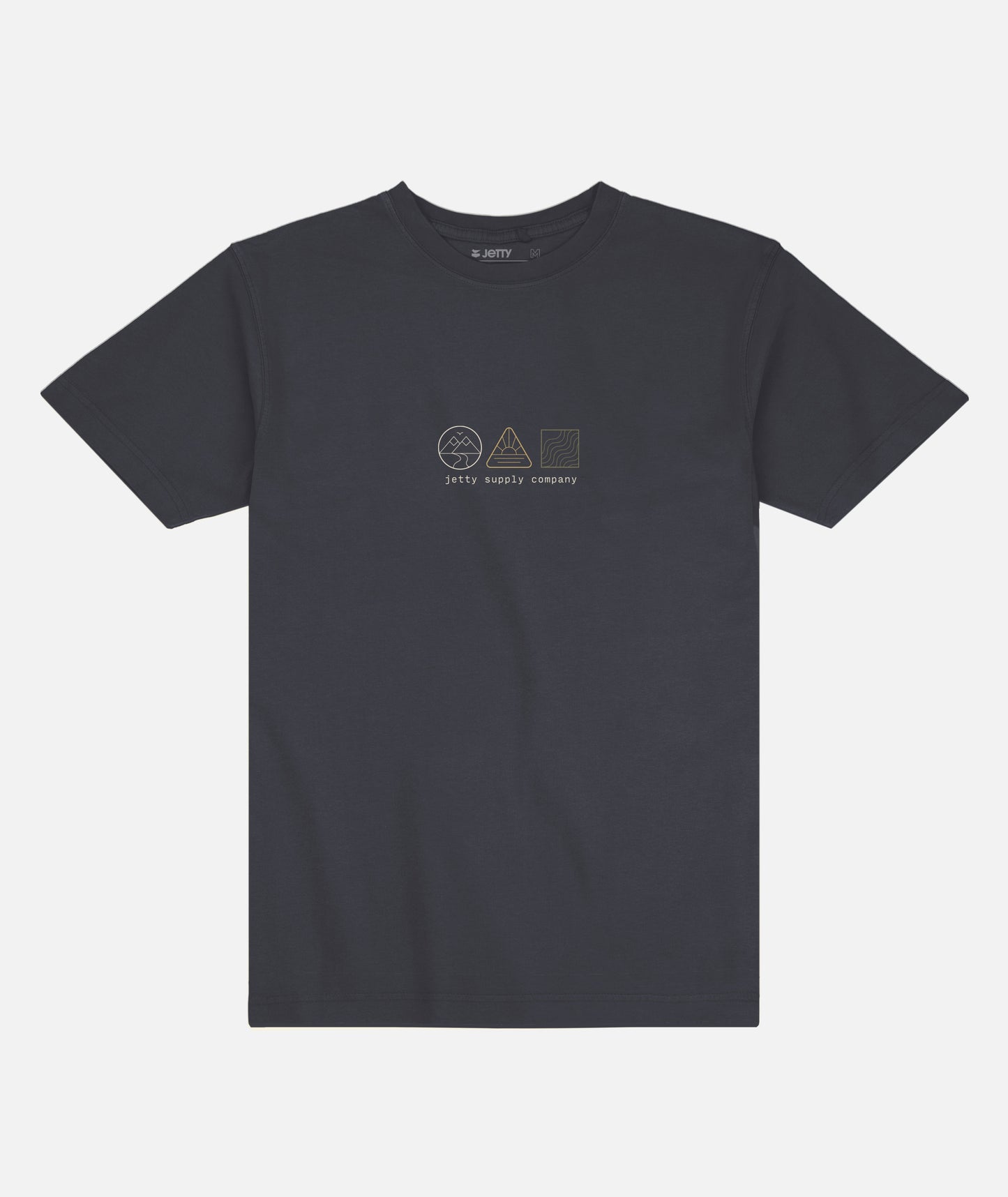 Trifecta Tee - Charcoal