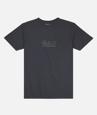 Trifecta Tee - Charcoal
