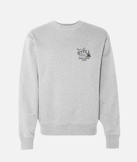 Flats Fleece Crewneck - Athletic Heather