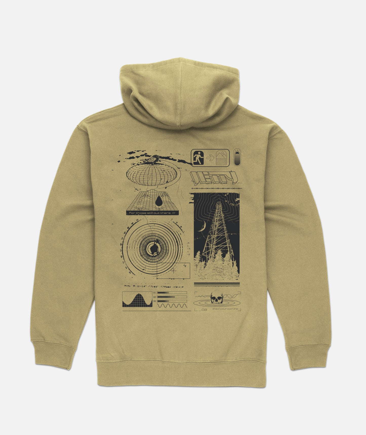 Radius Hoodie - Olive
