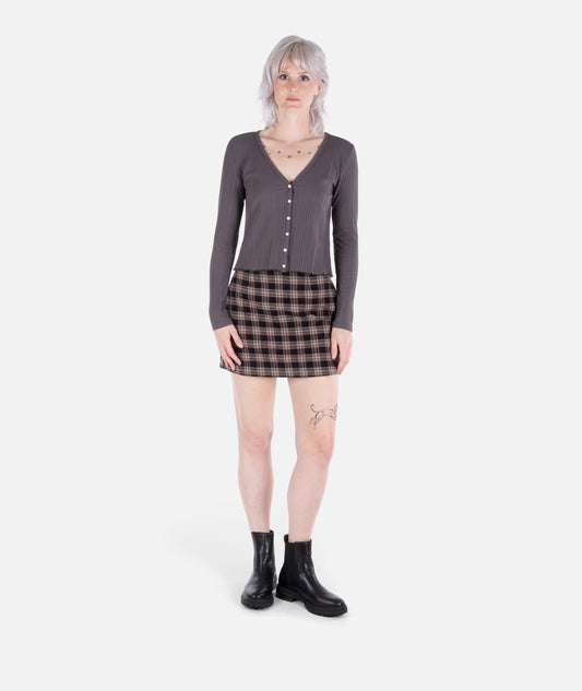 Callie Mini Skirt - Black