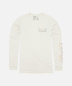 Triple Long Sleeve Tee - White