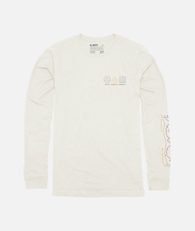 Triple Long Sleeve Tee - White