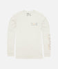 Triple Long Sleeve Tee - White