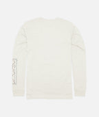 Triple Long Sleeve Tee - White