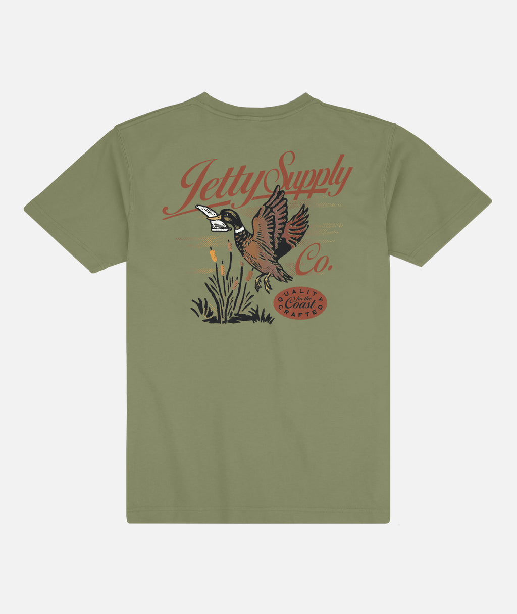 Quack Tee - Olive