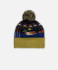 Hunter Pom Beanie - Navy