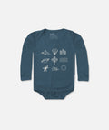 Outdoor Element Bodysuit - Denim