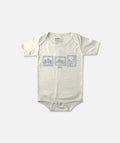 Stamps Bodysuit - Natural