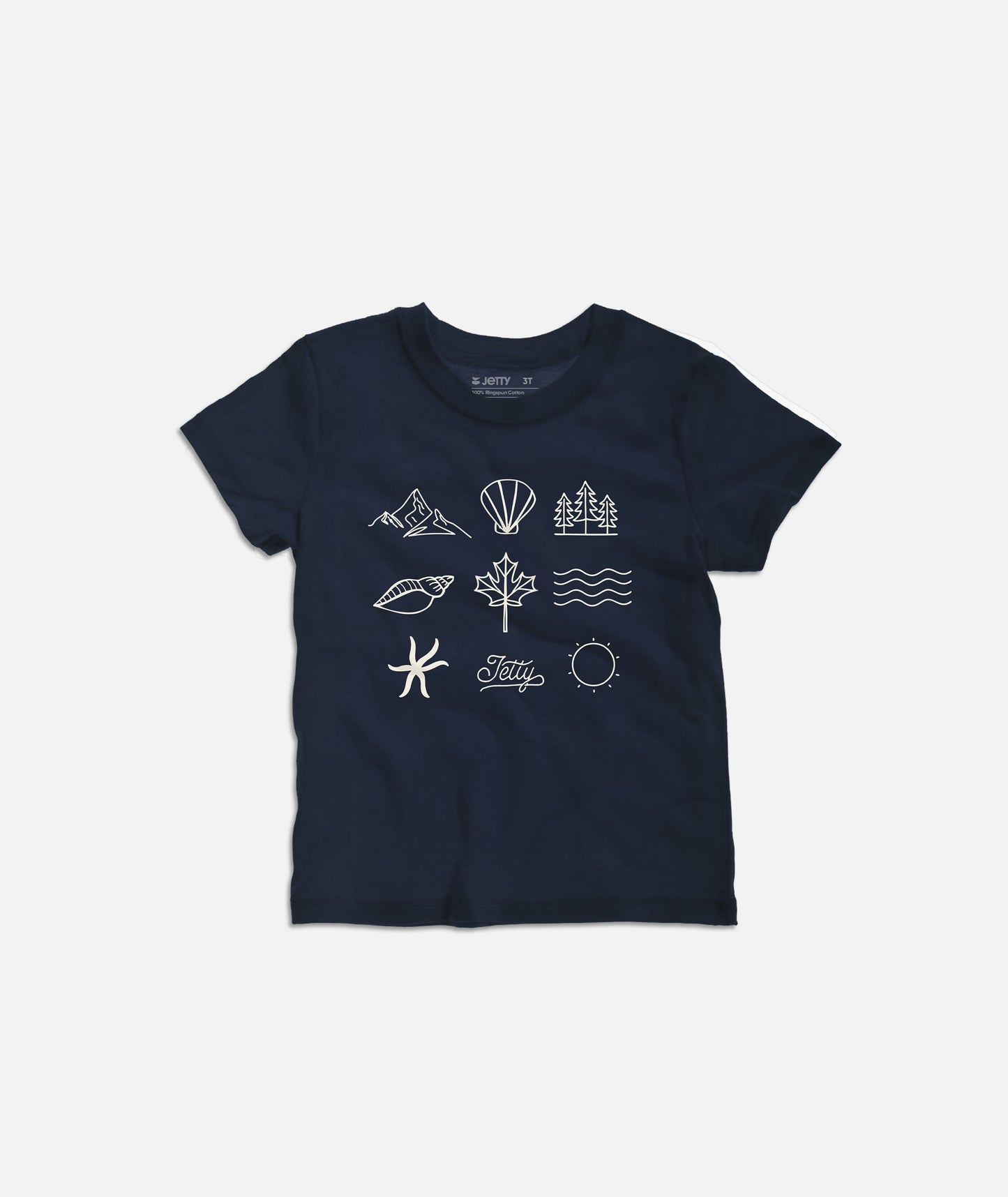 Tot Outdoor Element Tee - Navy
