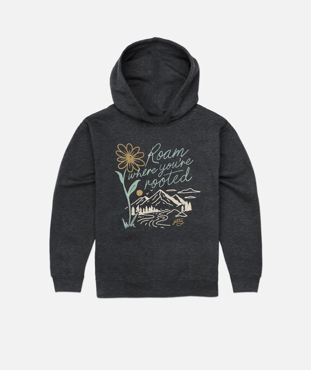 Tot Roam Hoodie - Smoke