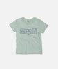 Tot Stamps Tee - Sage