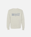 Tot Stamps Crewneck - Natural