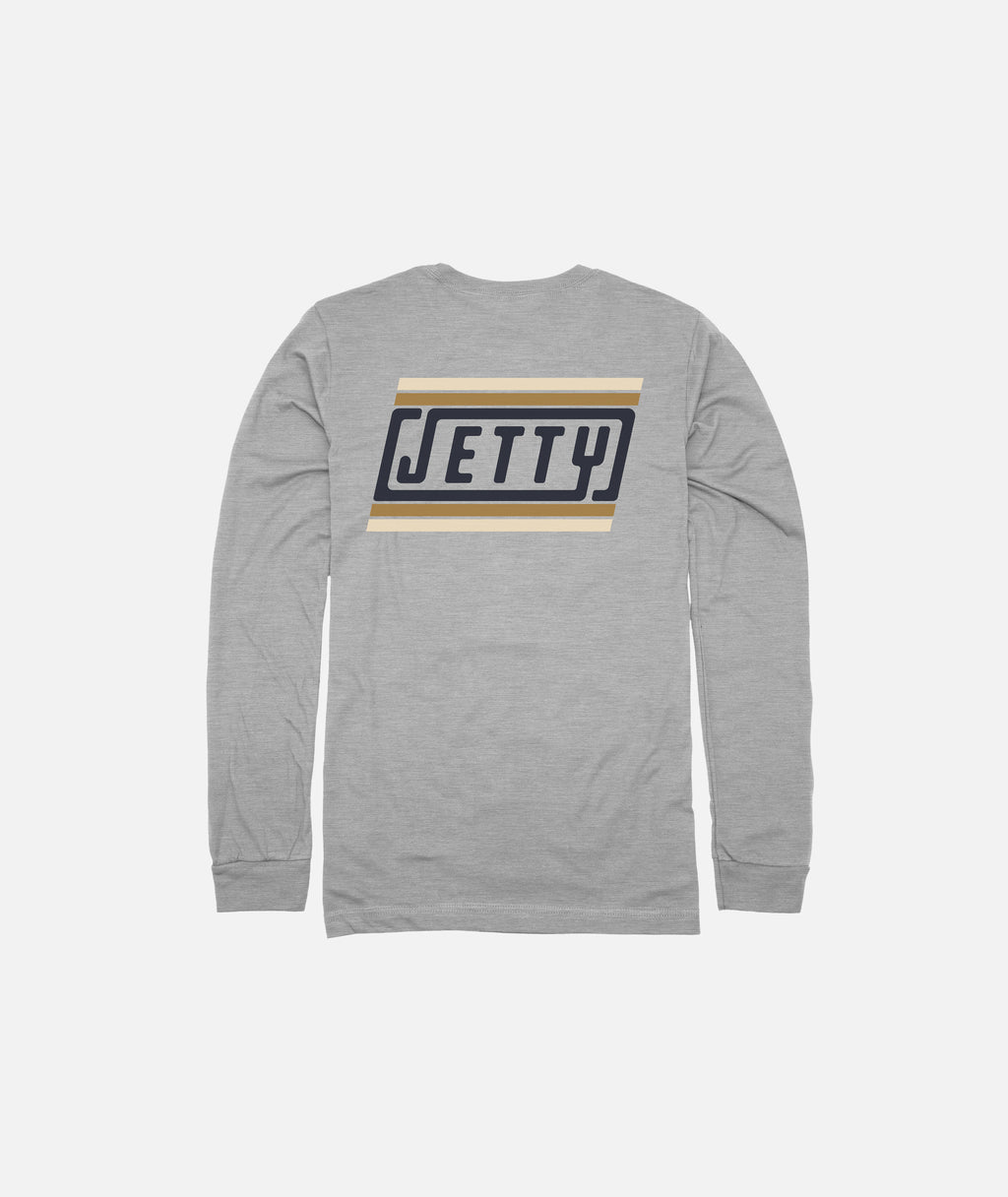 Grom Coded Long Sleeve Tee - Athletic Heather