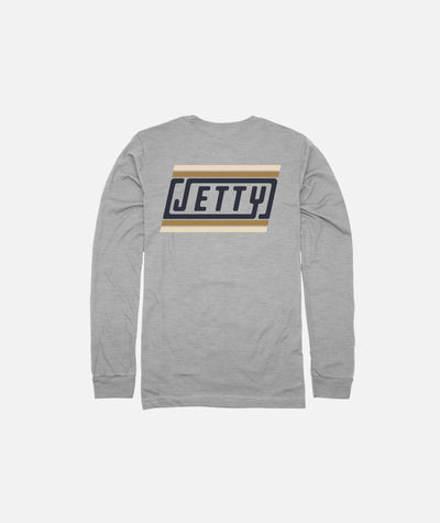 Grom Coded Long Sleeve Tee - Athletic Heather
