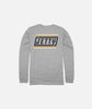 Grom Coded Long Sleeve Tee - Athletic Heather