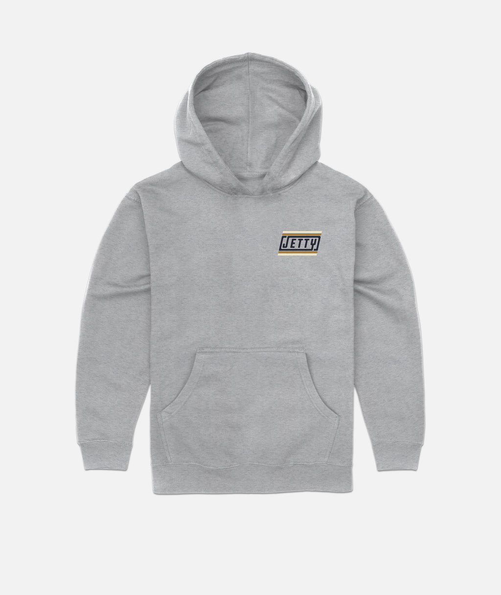 Grom Coded Hoodie - Heather Grey