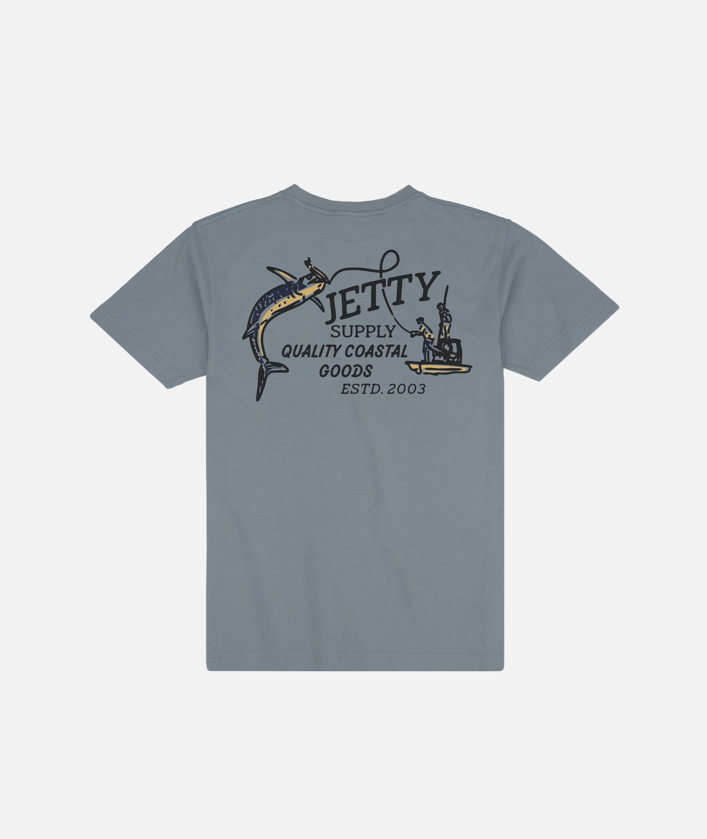 Grom Flats Tee - Fog