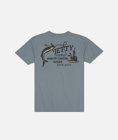 Grom Flats Tee - Fog