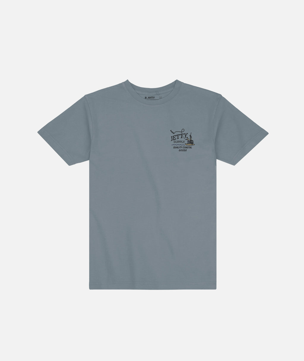 Grom Flats Tee - Fog