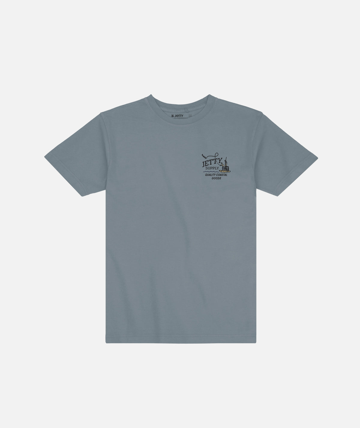 Grom Flats Tee - Fog