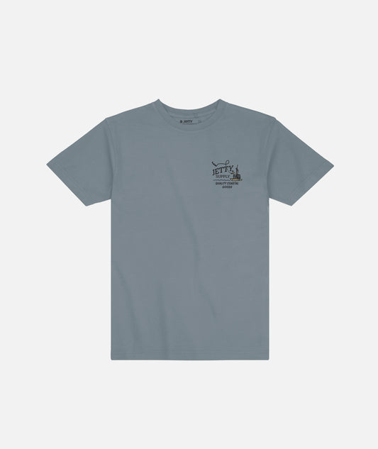 Grom Flats Tee - Fog