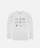 Grom Outdoor Element Long Sleeve Tee - White