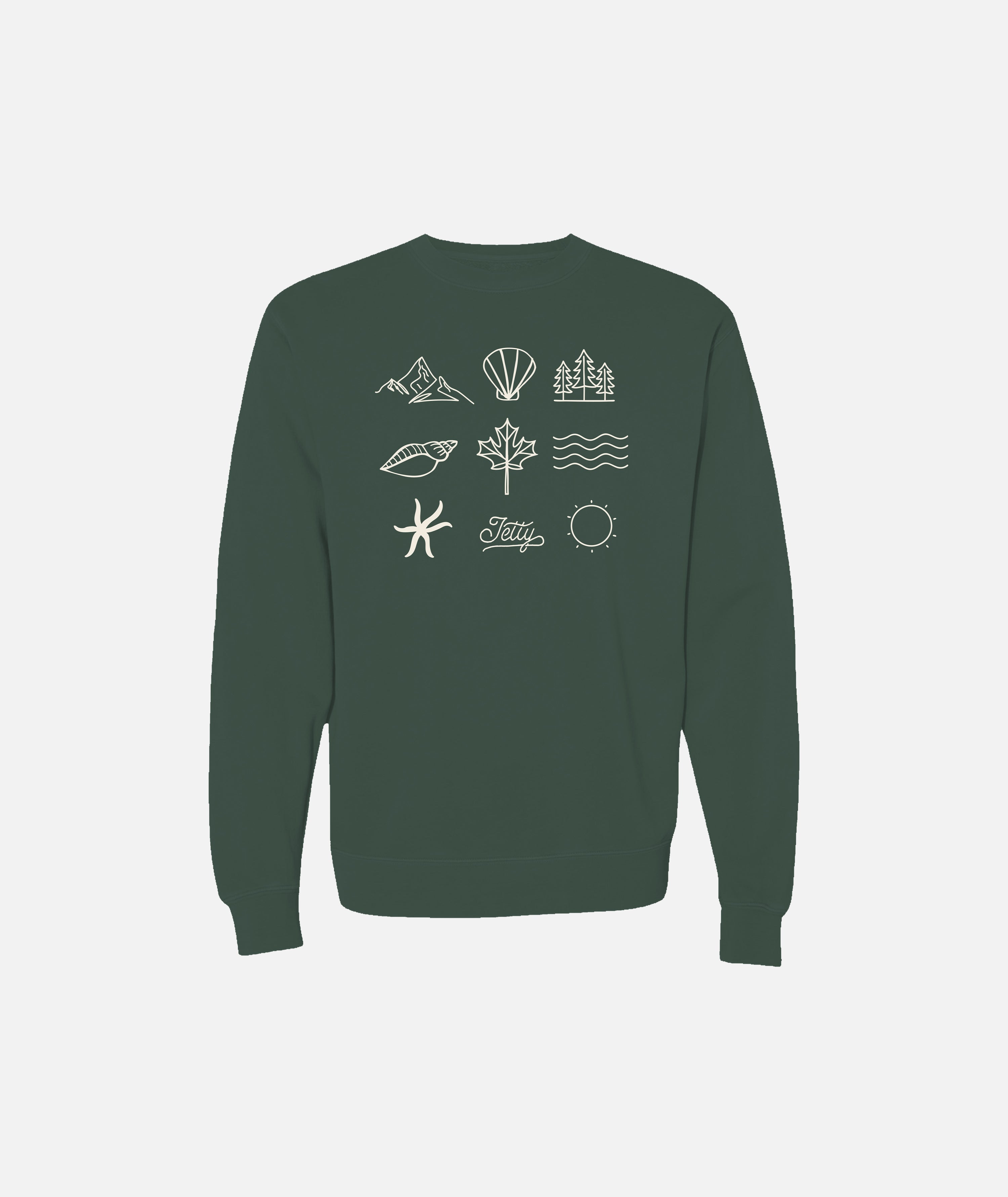 Grom Outdoor Element Crewneck - Grey