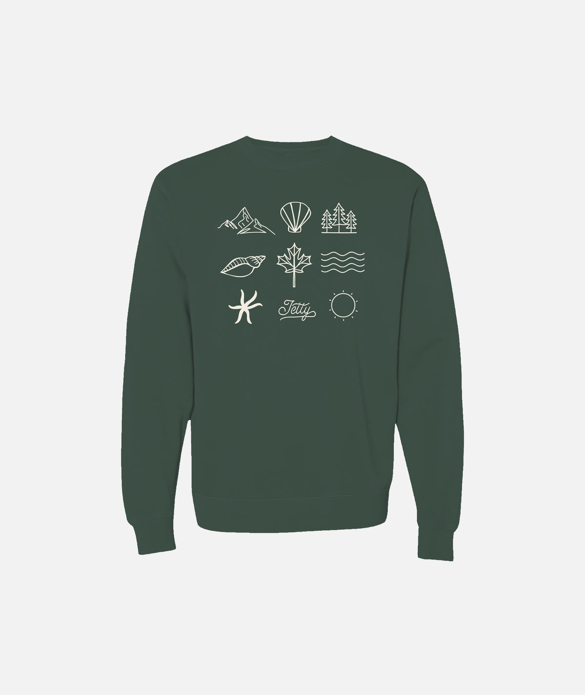 Grom Outdoor Element Crewneck - Grey