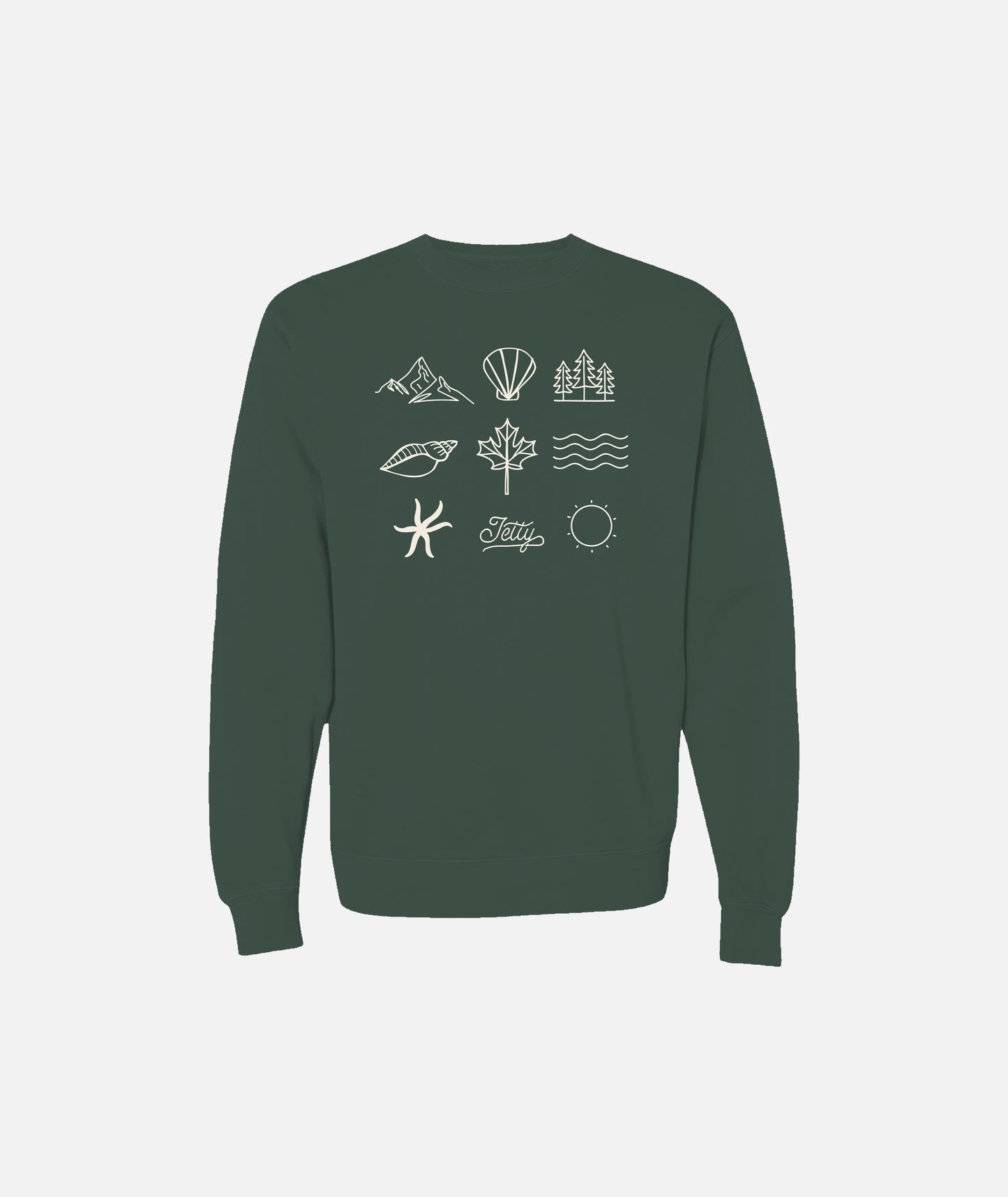 Grom Outdoor Element Crewneck - Grey