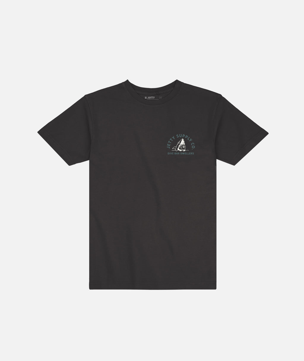 Grom Poolshark Tee - Black