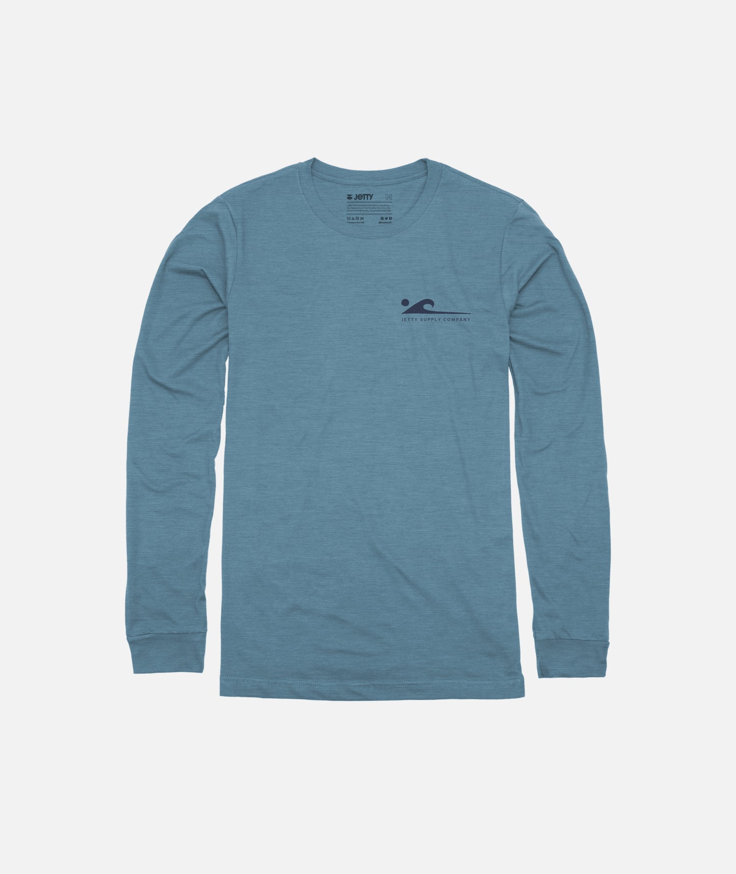 Grom Procession Long Sleeve Tee - Teal
