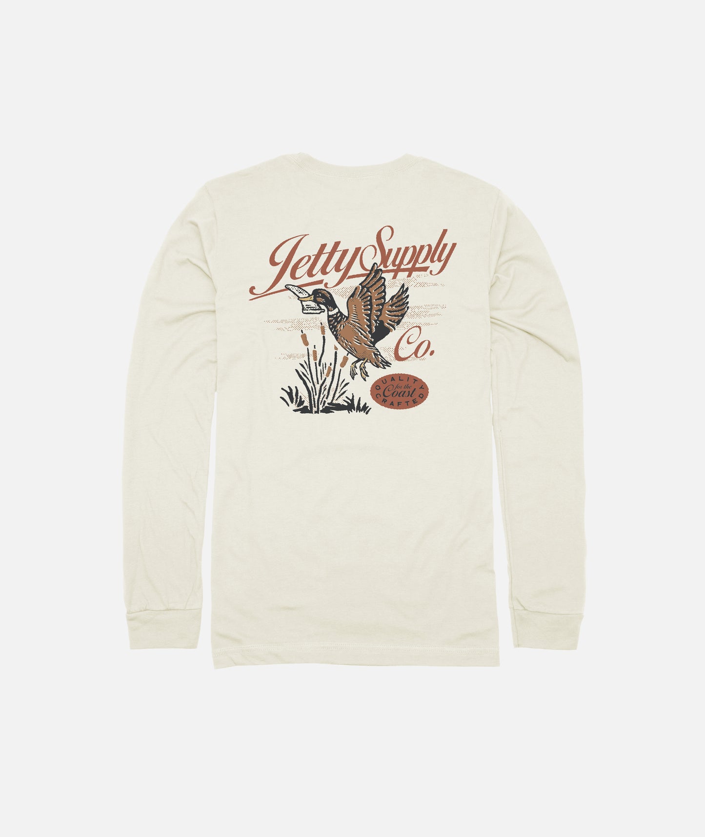 Grom Quack Long Sleeve Tee - Natural