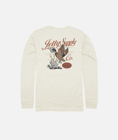 Grom Quack Long Sleeve Tee - Natural